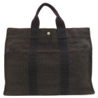 Hermes Herline Tote MM Handbag Canvas