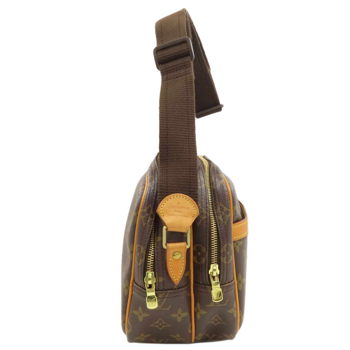 Louis Vuitton Reporter 28 Shoulder Bag Monogram Canvas — view 3