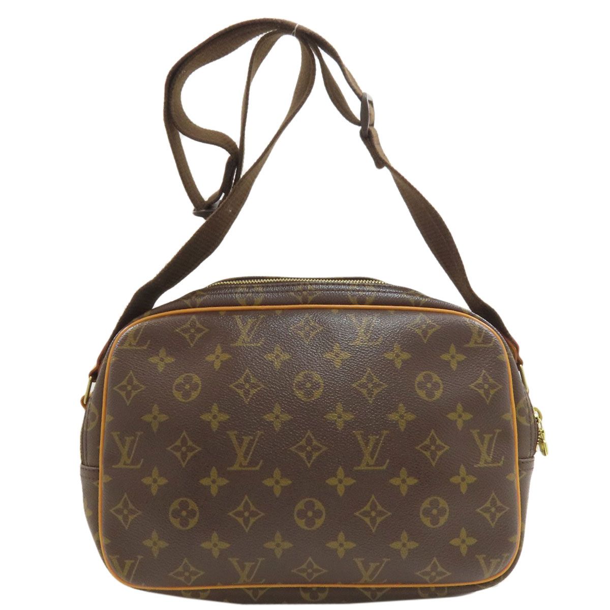 Louis Vuitton Reporter 28 Shoulder Bag Monogram Canvas — view 2
