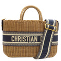Dior Wicker Oblique Handbag Rattan