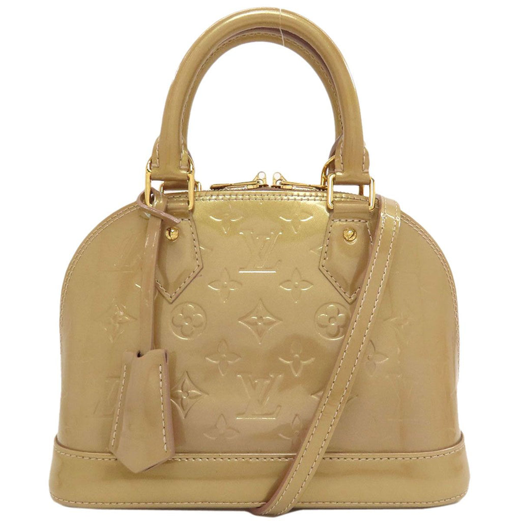 Louis Vuitton Alma BB Handbag Vernis