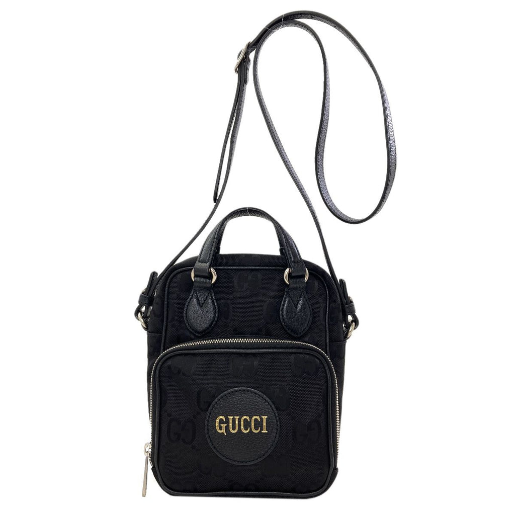 Gucci Off the Grid 2-Way Shoulder Bag Nylon Canvas
