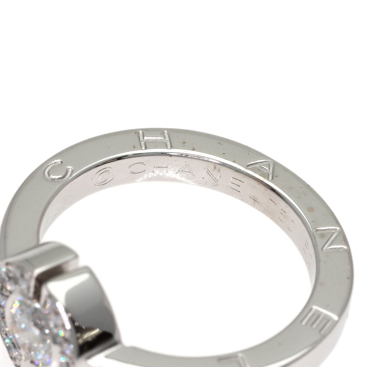 Chanel Diamond 53 Ring 18K White Gold — view 5