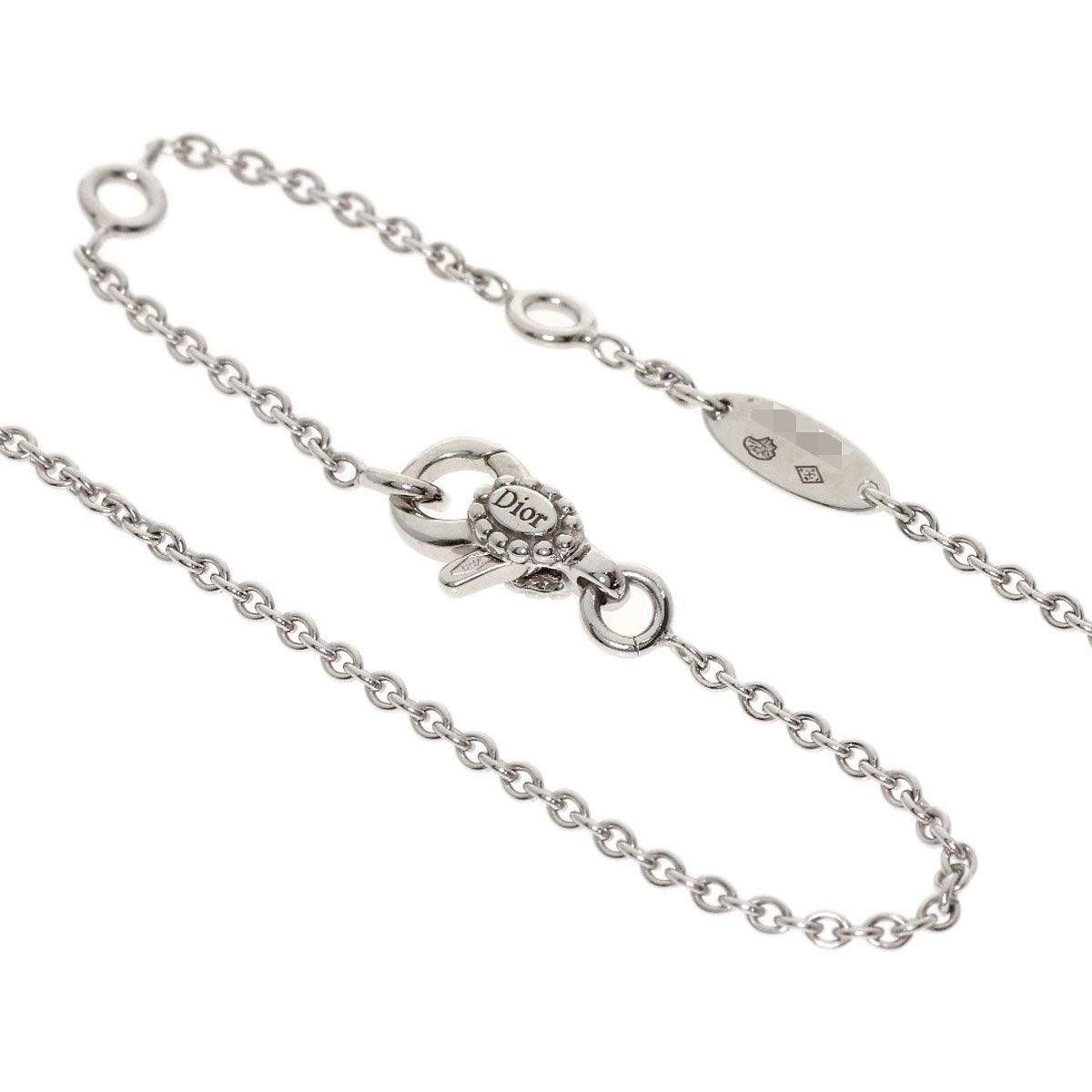 Dior Rose Des Vents Diamond Small Necklace 18k White Gold — view 3