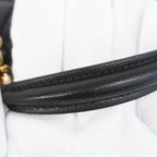 Chanel Handbag Quilted Lambskin Black Champagne Gold 2-Way Bag — view 8