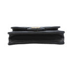 Chanel Handbag Quilted Lambskin Black Champagne Gold 2-Way Bag — view 3