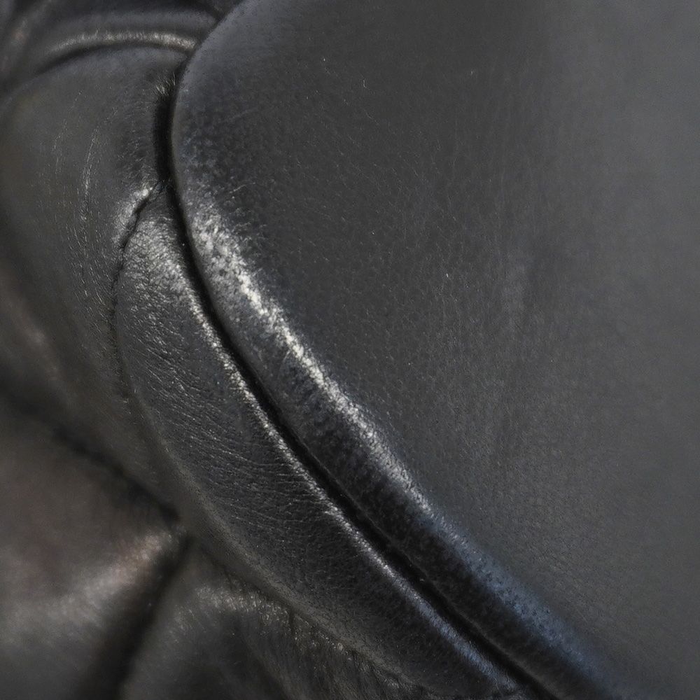 Chanel Backpack Quilted Lambskin Black Gold — view 6