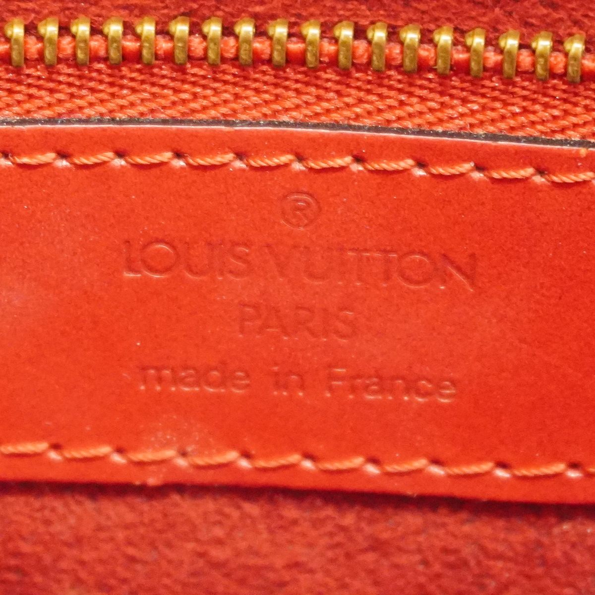 Louis Vuitton Shoulder Bag Epi Saint Jacques Shopping Castilian Red — view 5