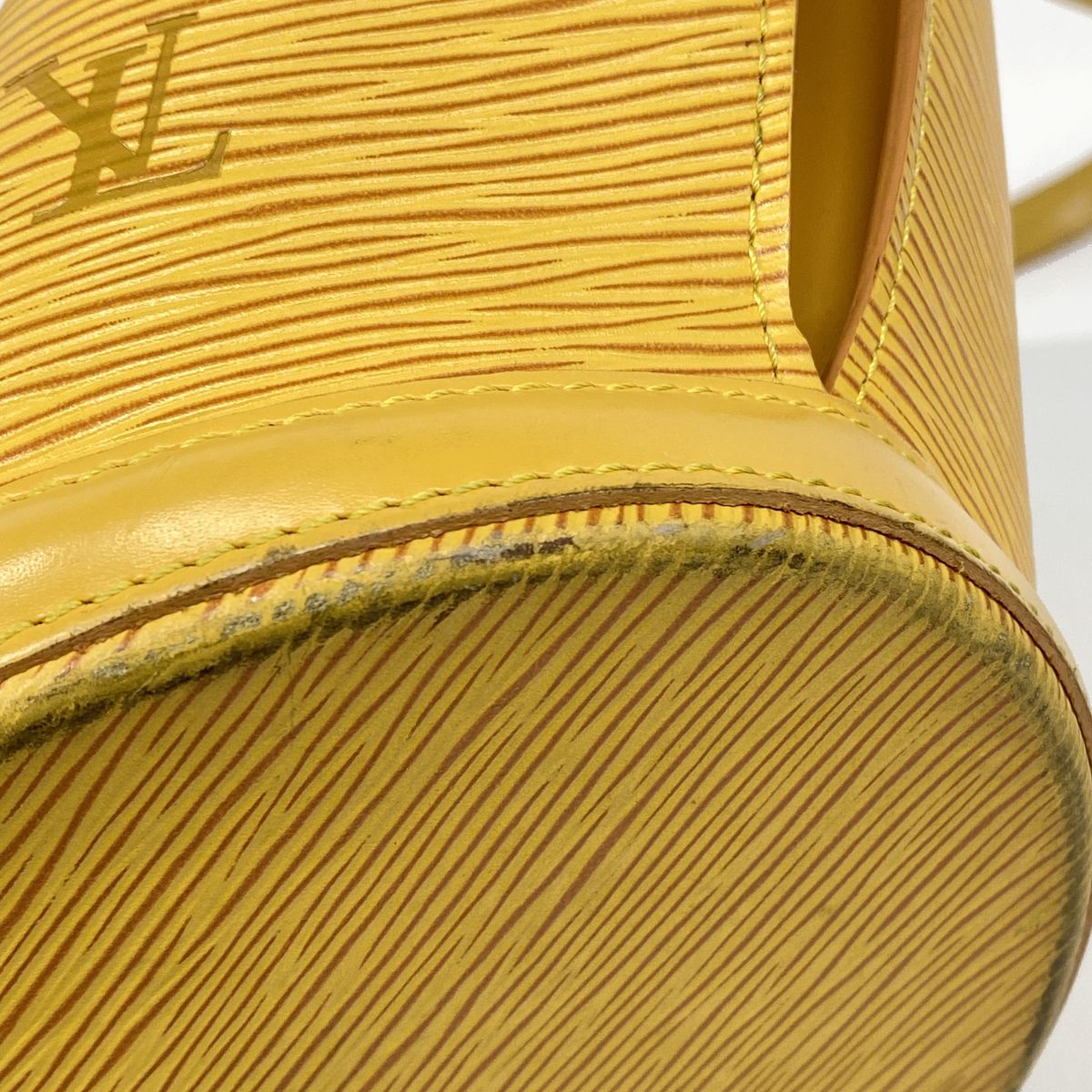 Louis Vuitton Shoulder Bag Epi Saint Jacques Shopping Jaune — view 6