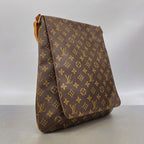 Louis Vuitton Shoulder Bag Monogram Musette Brown — view 2