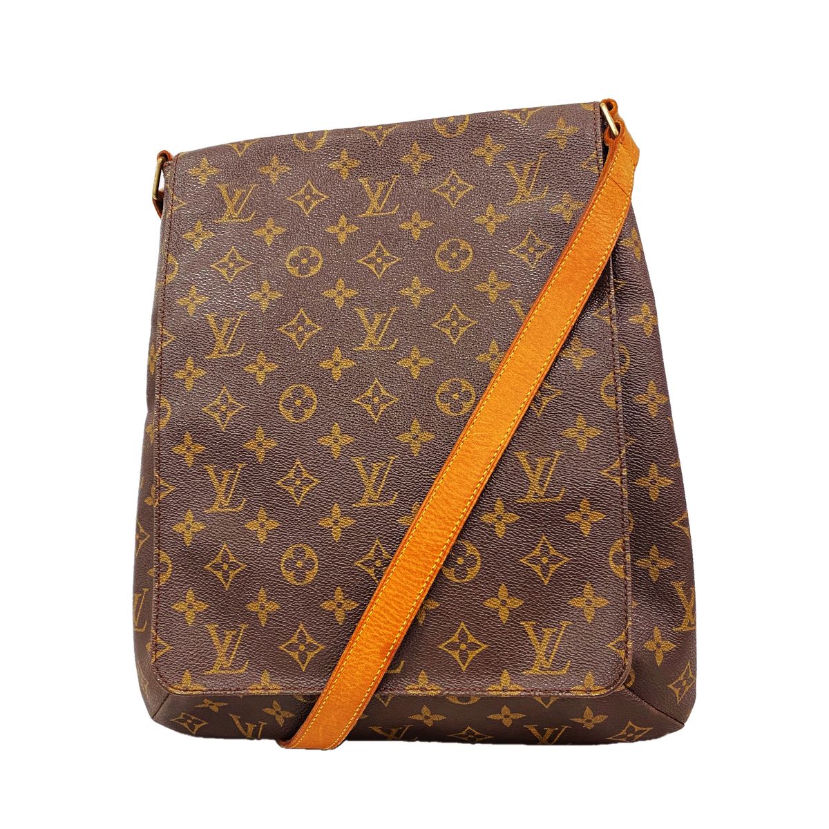 Louis Vuitton Shoulder Bag Monogram Musette Brown