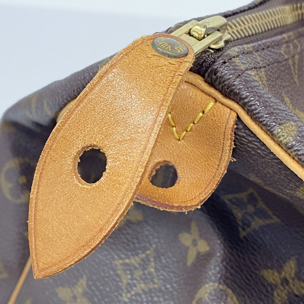 Louis Vuitton Handbag Monogram Speedy 35 Brown — view 8