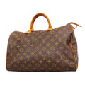 Louis Vuitton Handbag Monogram Speedy 35 Brown