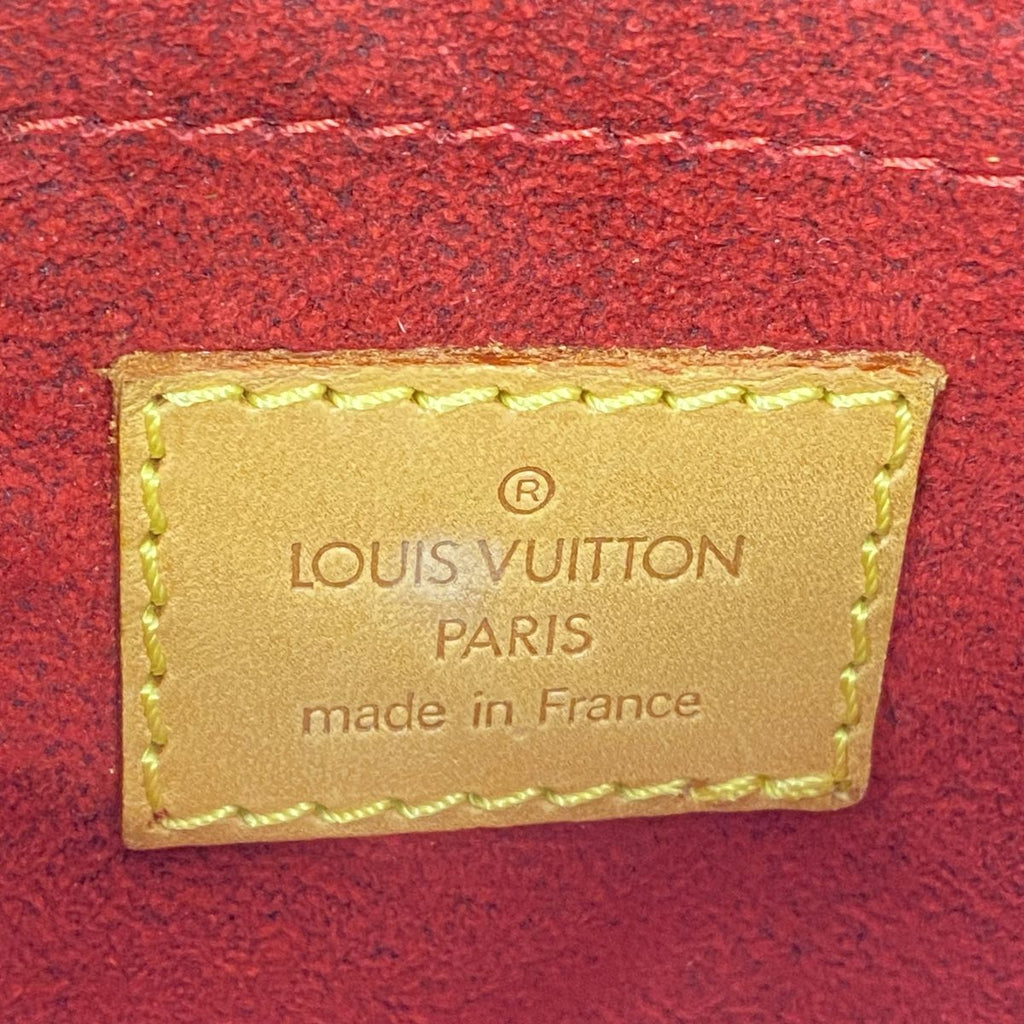 Louis Vuitton Shoulder Bag Monogram Pochette Croissant Brown — view 5