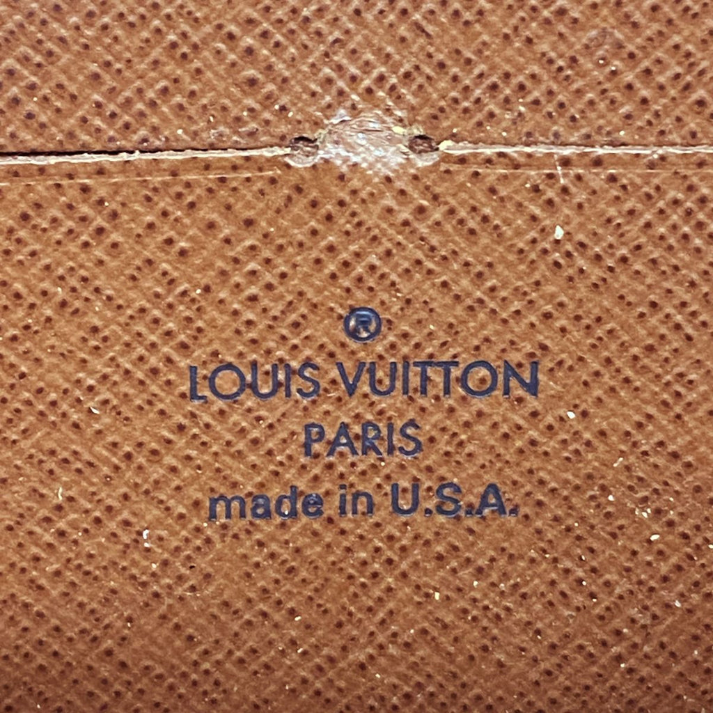 Louis Vuitton Wallet Monogram Zippy Brown — view 4