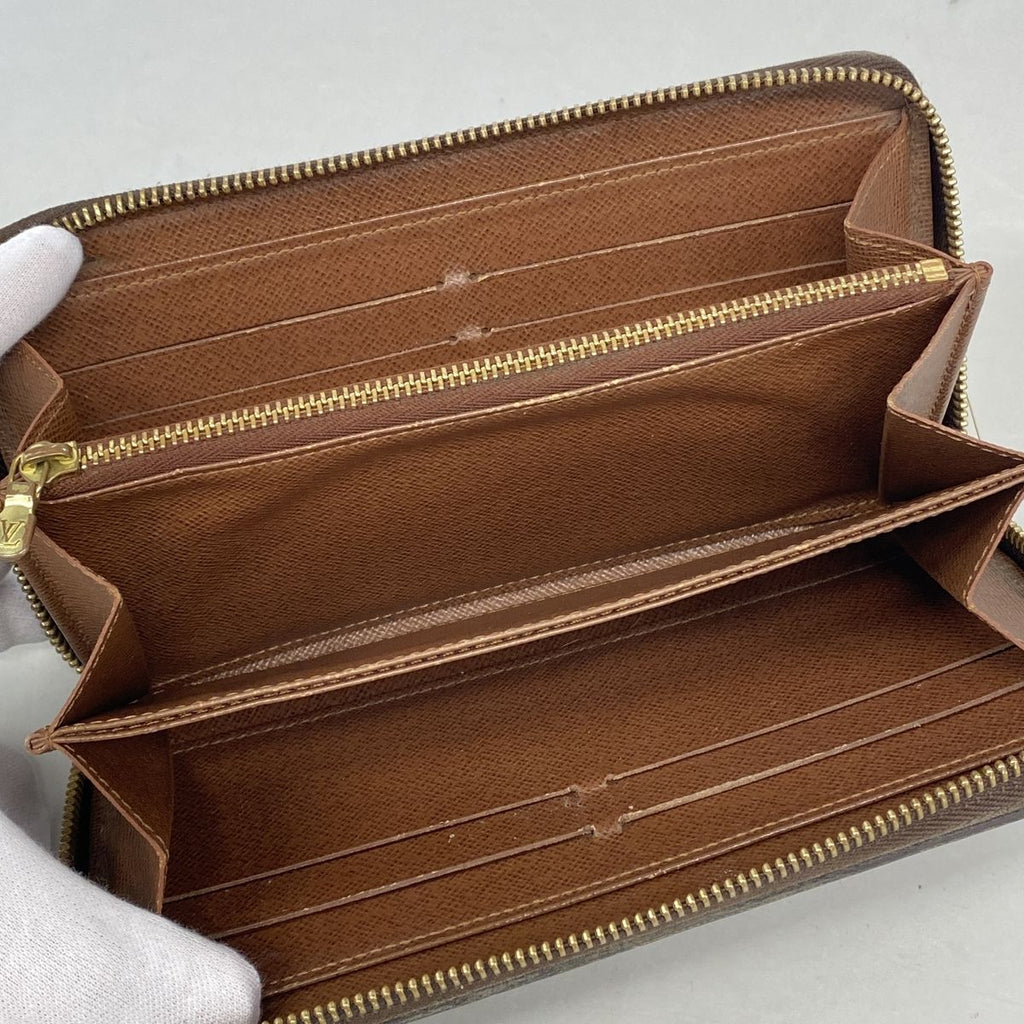Louis Vuitton Wallet Monogram Zippy Brown — view 3