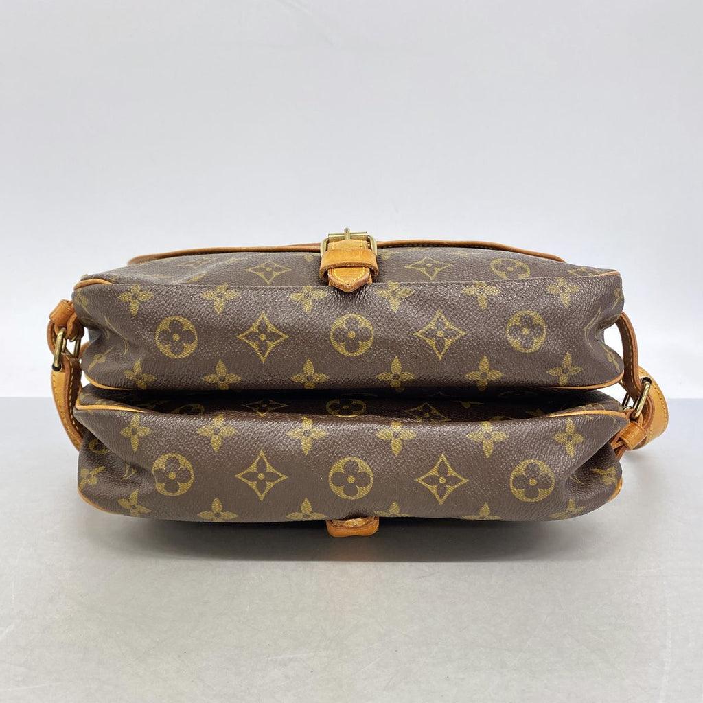 Louis Vuitton Shoulder Bag Monogram Saumur 30 Brown — view 3