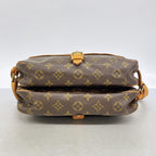 Louis Vuitton Shoulder Bag Monogram Saumur 30 Brown — view 3