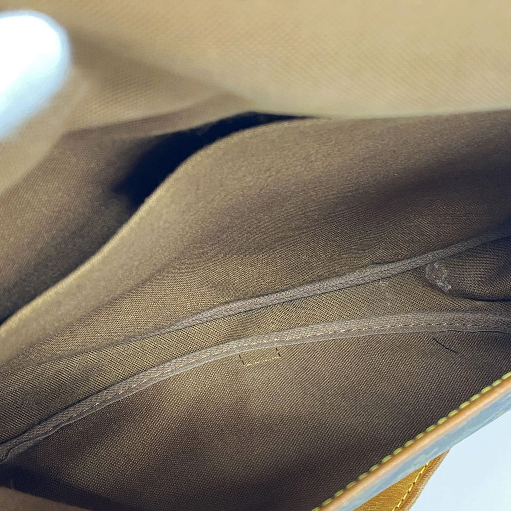 Louis Vuitton Shoulder Bag Monogram Saumur 30 Brown — view 4