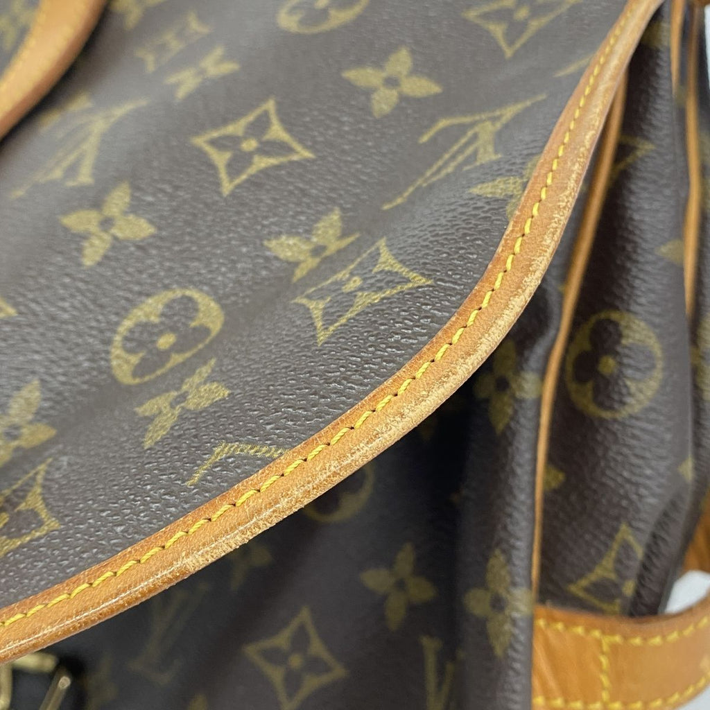 Louis Vuitton Shoulder Bag Monogram Saumur 30 Brown — view 6