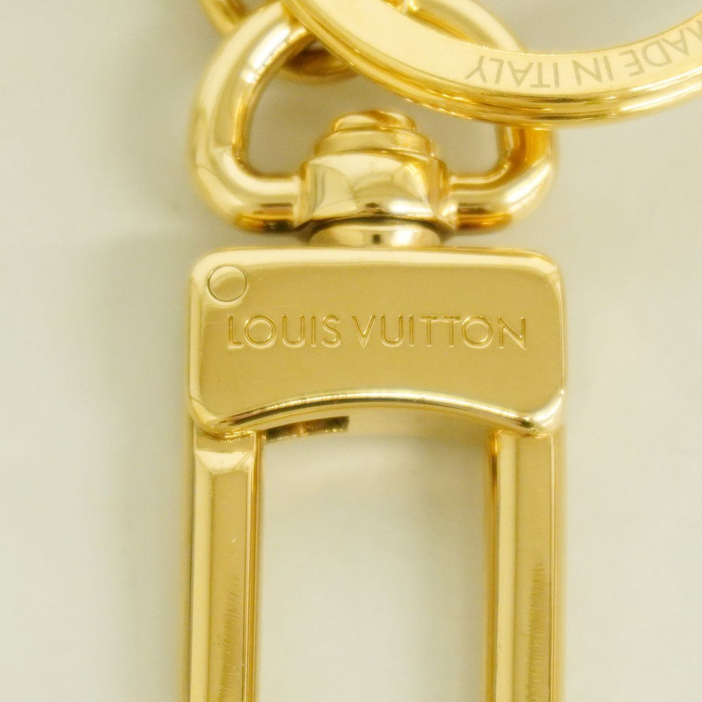 Louis Vuitton Key Holder Charm Fleur de Monogram Gold Multicolor — view 2