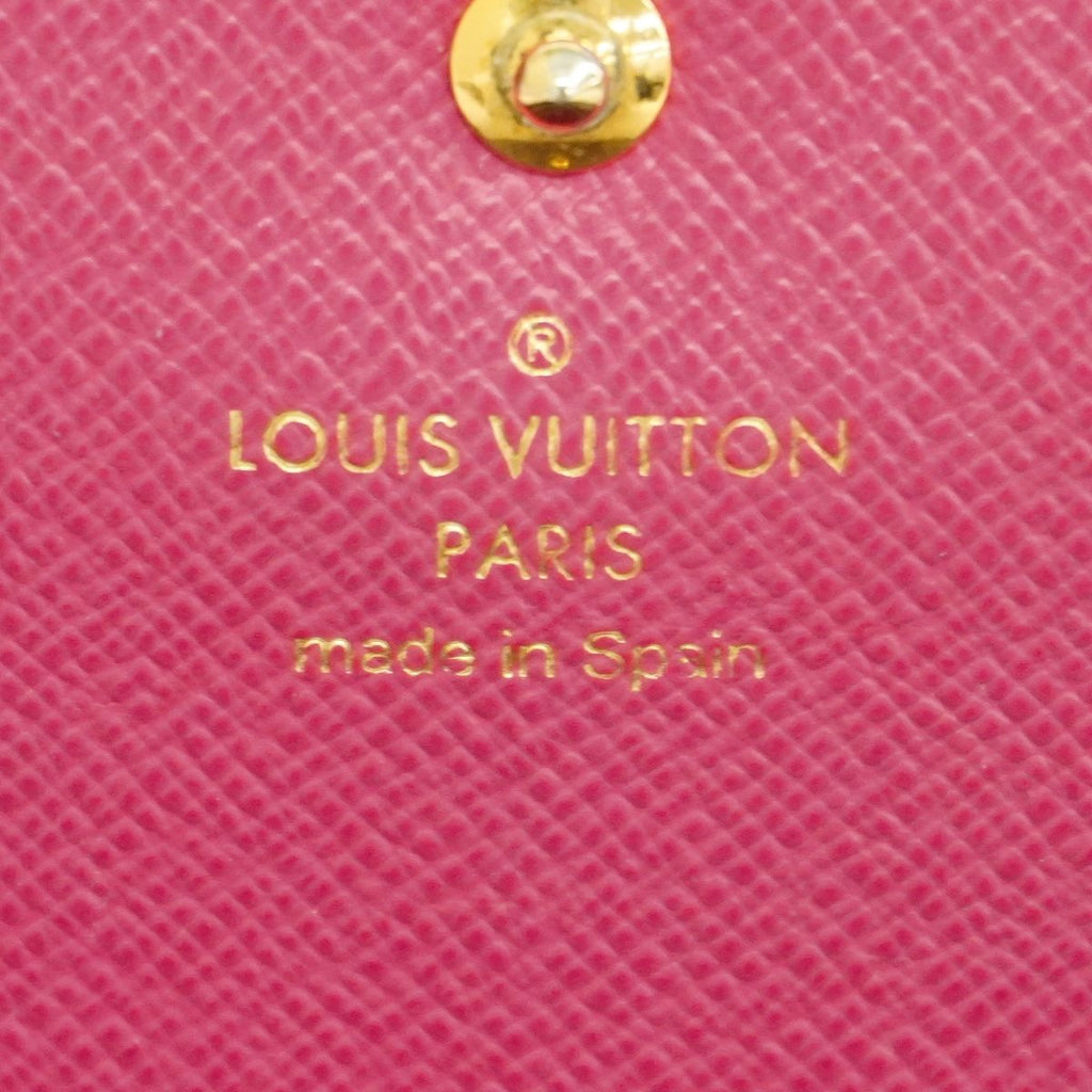 Louis Vuitton Wallet Monogram Portefeuille Emily Flower Charm Hot Pink — view 4
