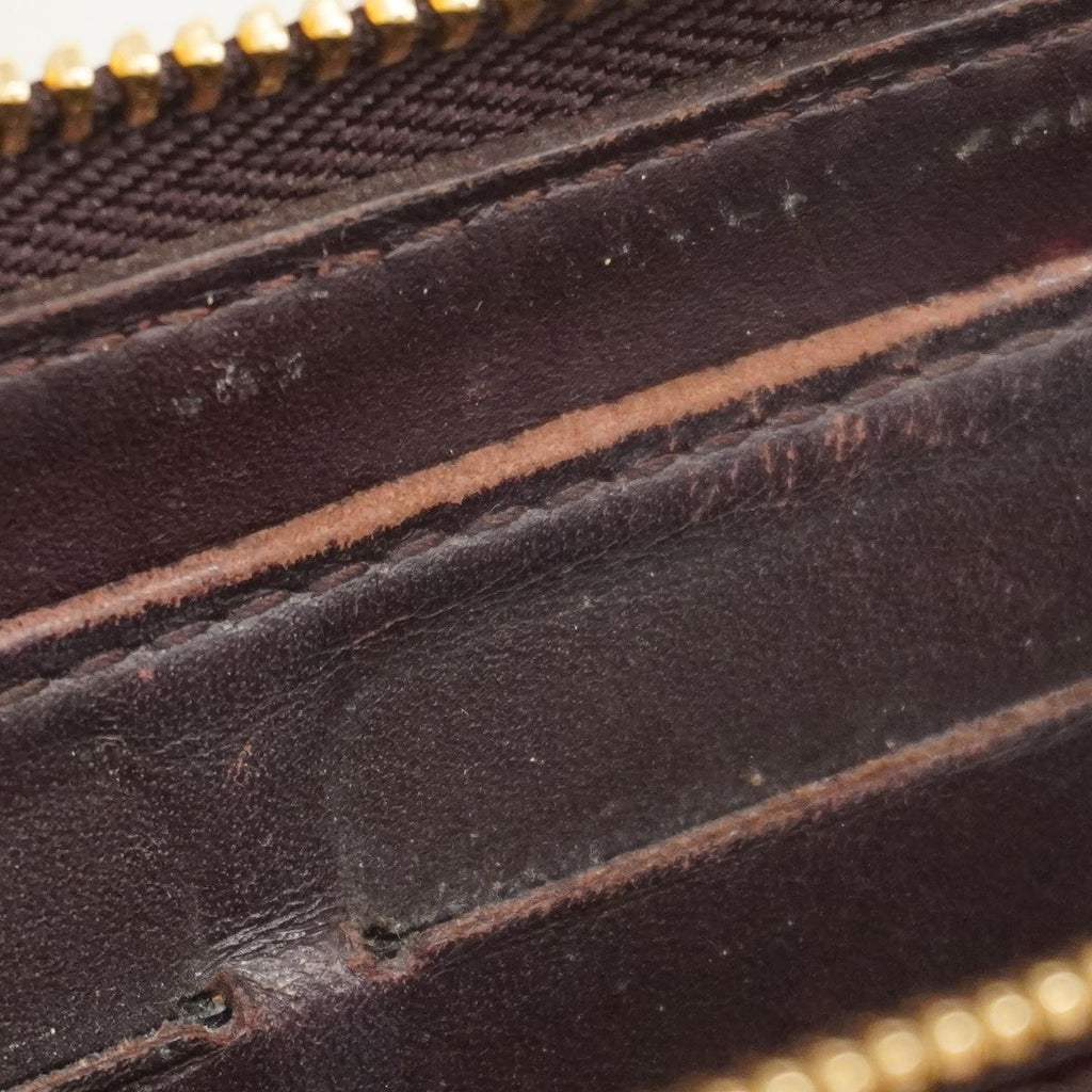Louis Vuitton Wallet Vernis Zippy Amarante — view 5