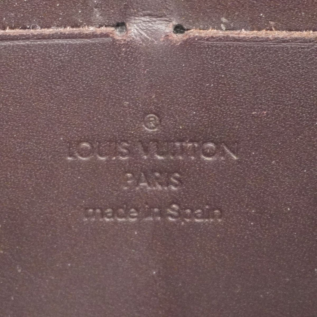 Louis Vuitton Wallet Vernis Zippy Amarante — view 4