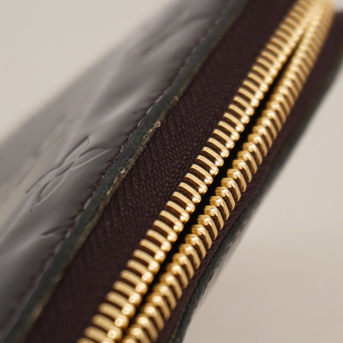 Louis Vuitton Wallet Vernis Zippy Amarante — view 6