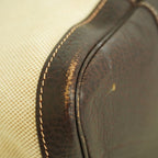 Hermes Tote Bag Garden Party PM Toile H Brown Silver — view 6