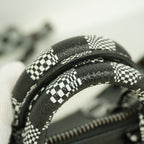Louis Vuitton Handbag Damier Distorted Keepall XS Black 2-Way Bag — view 8