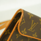 Louis Vuitton Waist Bag Monogram Pochette Florentine Brown — view 7
