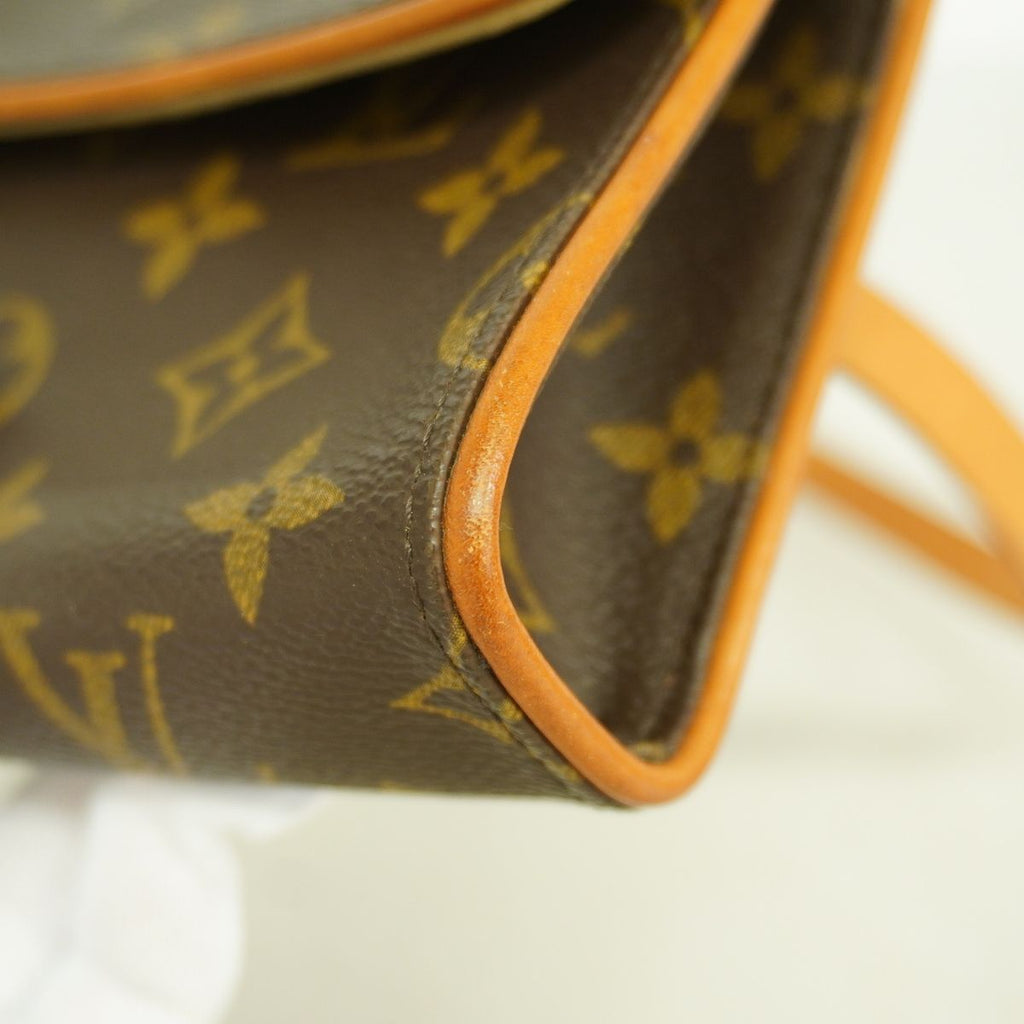 Louis Vuitton Waist Bag Monogram Pochette Florentine Brown — view 6