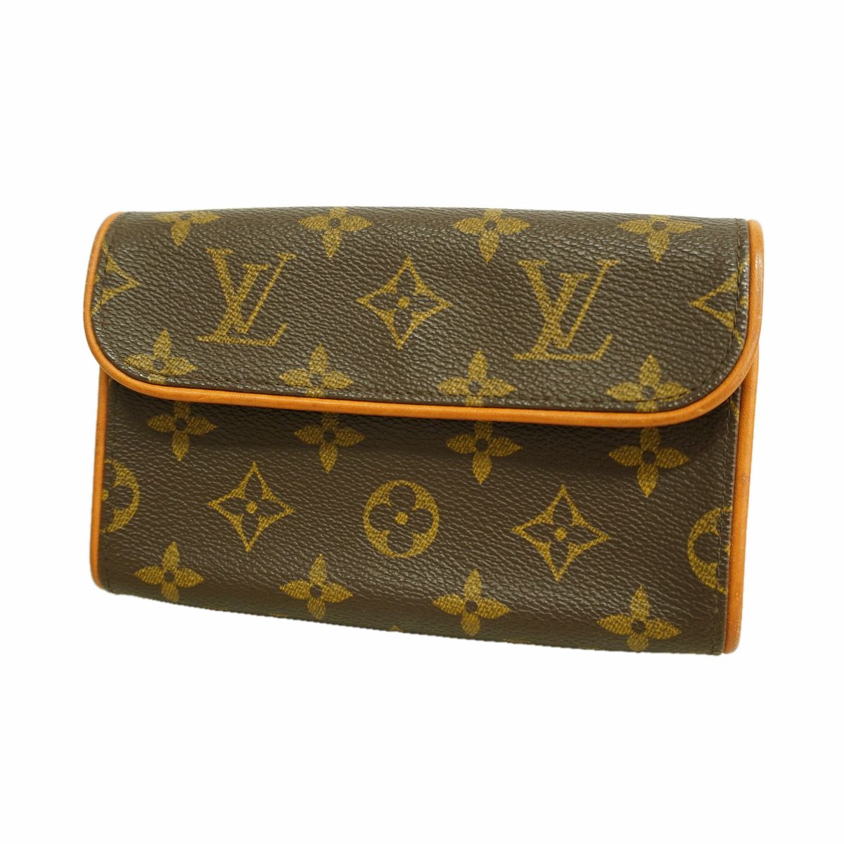 Louis Vuitton Waist Bag Monogram Pochette Florentine Brown