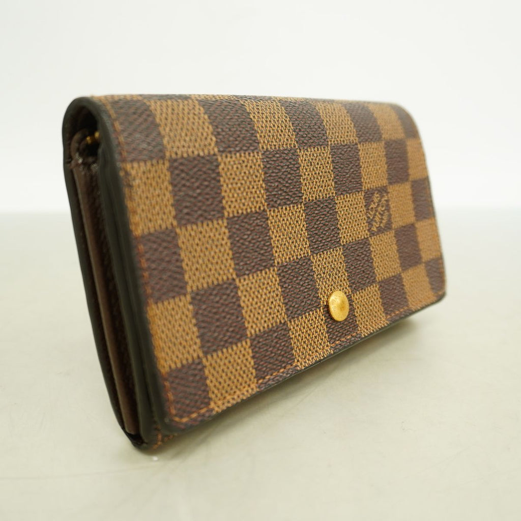 Louis Vuitton Wallet Damier Porte Monnaie Billets Tresor Ebene — view 2