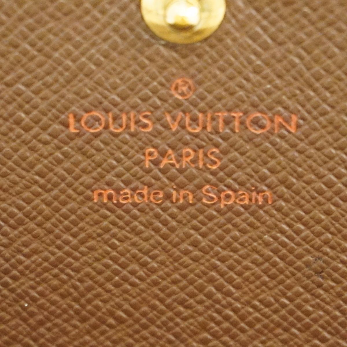 Louis Vuitton Wallet Damier Porte Monnaie Billets Tresor Ebene — view 4