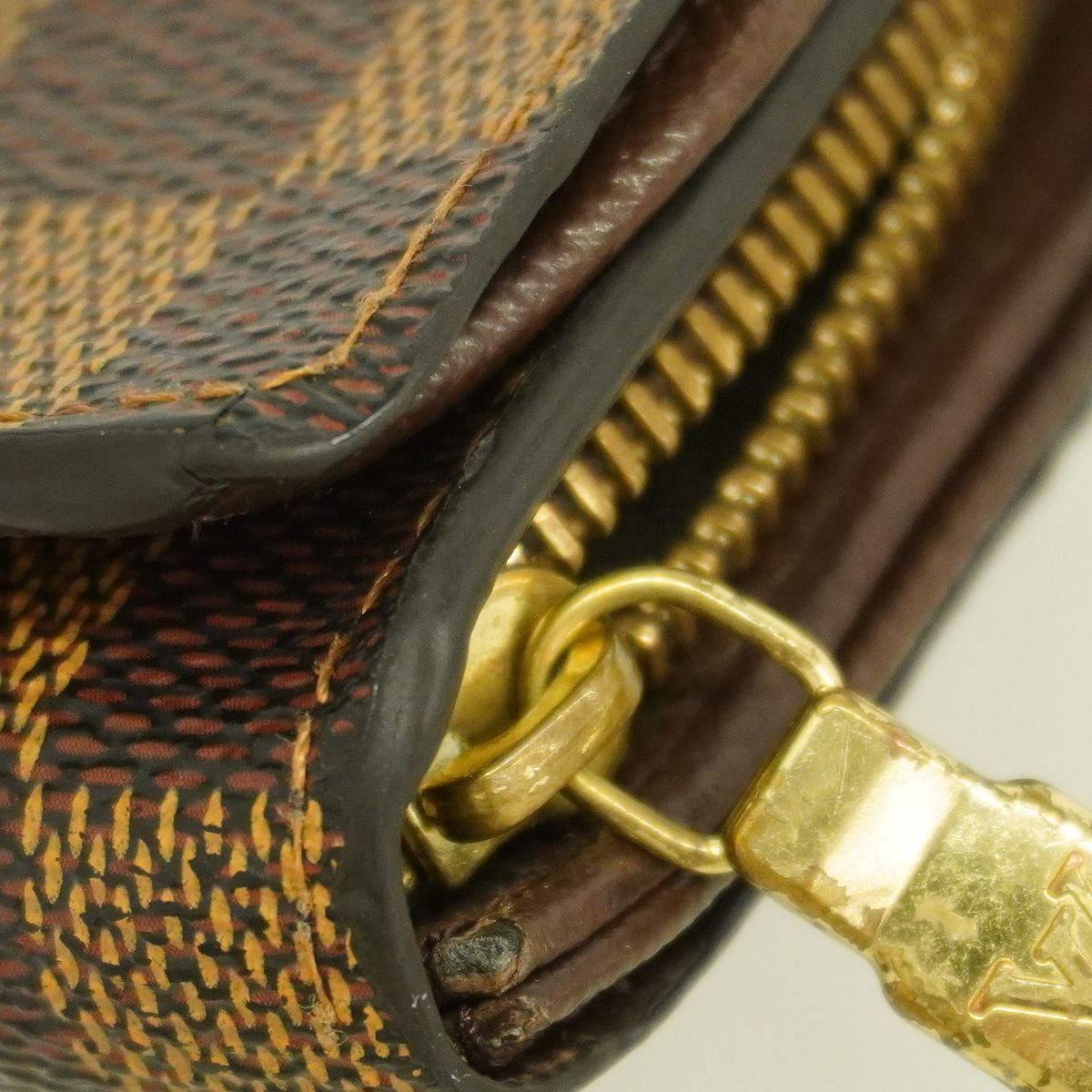 Louis Vuitton Wallet Damier Porte Monnaie Billets Tresor Ebene — view 7