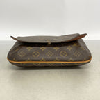 Louis Vuitton Shoulder Bag Monogram Musette Tango Short Strap Brown — view 3