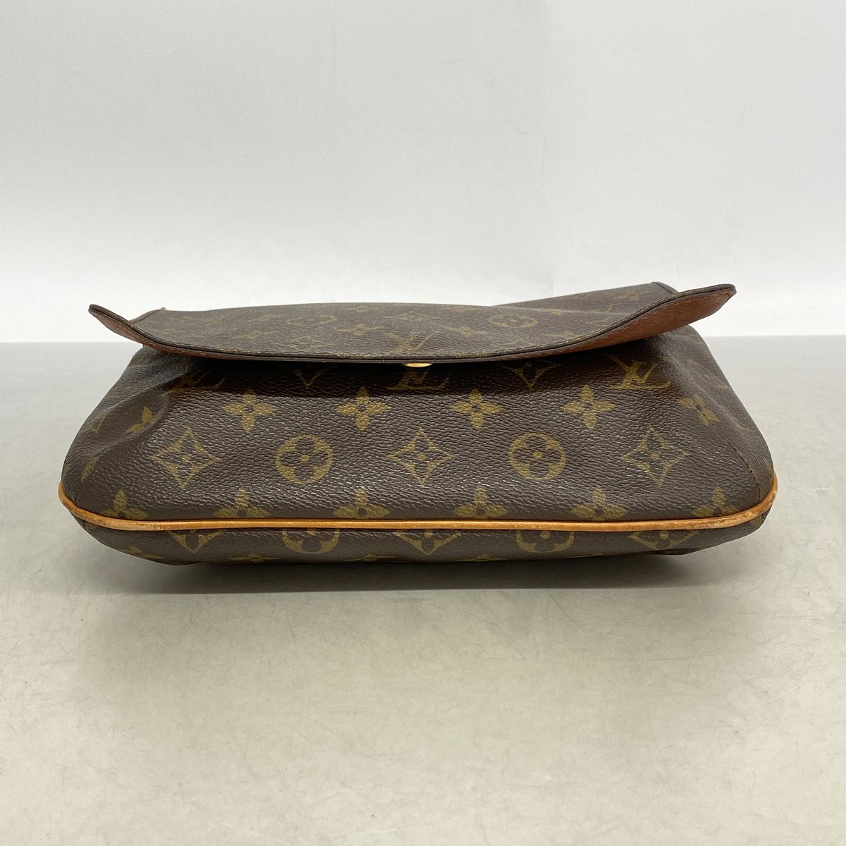 Louis Vuitton Shoulder Bag Monogram Musette Tango Short Strap Brown — view 3