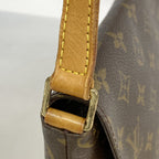Louis Vuitton Shoulder Bag Monogram Musette Tango Short Strap Brown — view 7