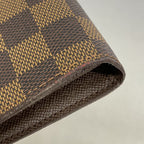 Louis Vuitton Wallet Damier Portefeuille Brazza Ebene — view 6
