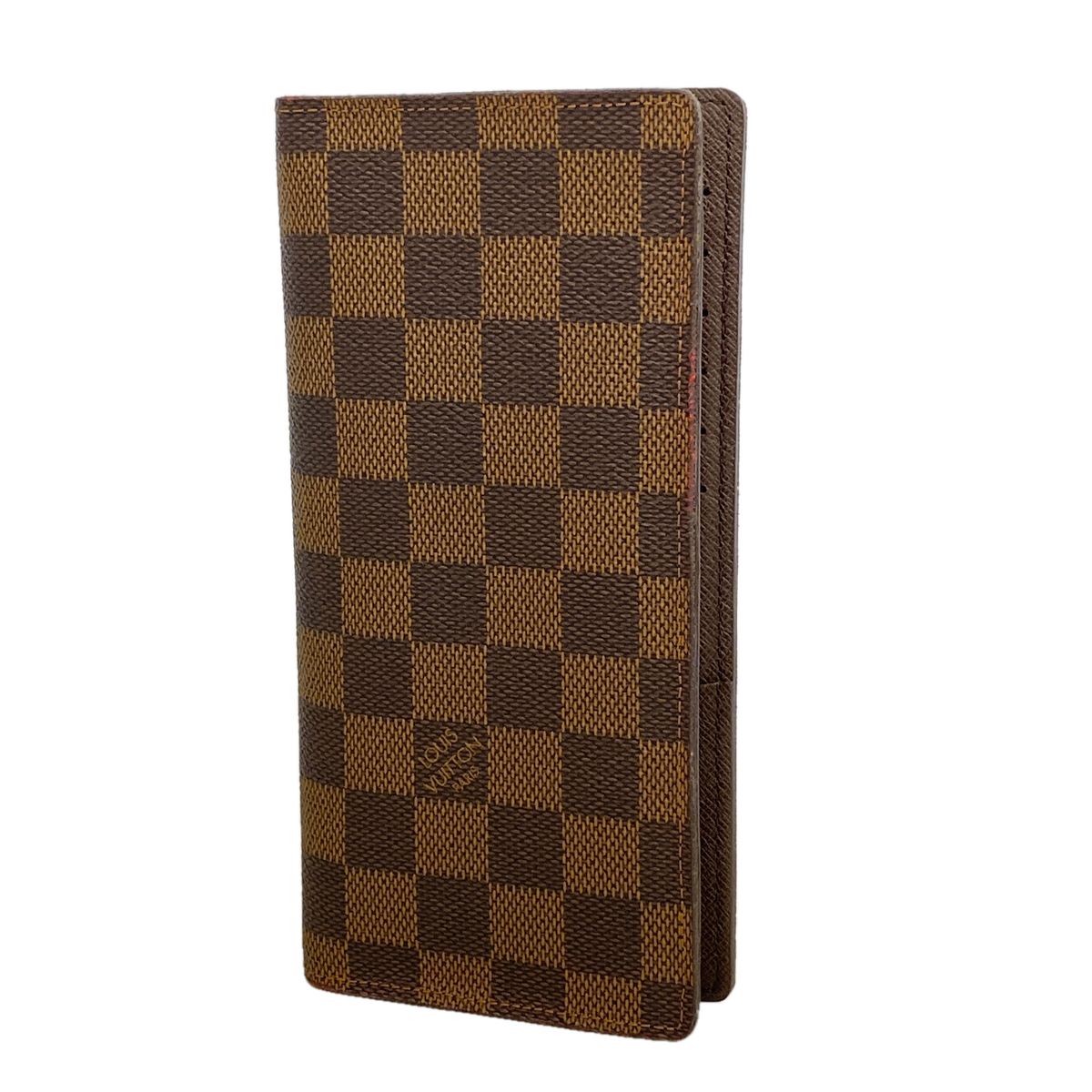 Louis Vuitton Wallet Damier Portefeuille Brazza Ebene