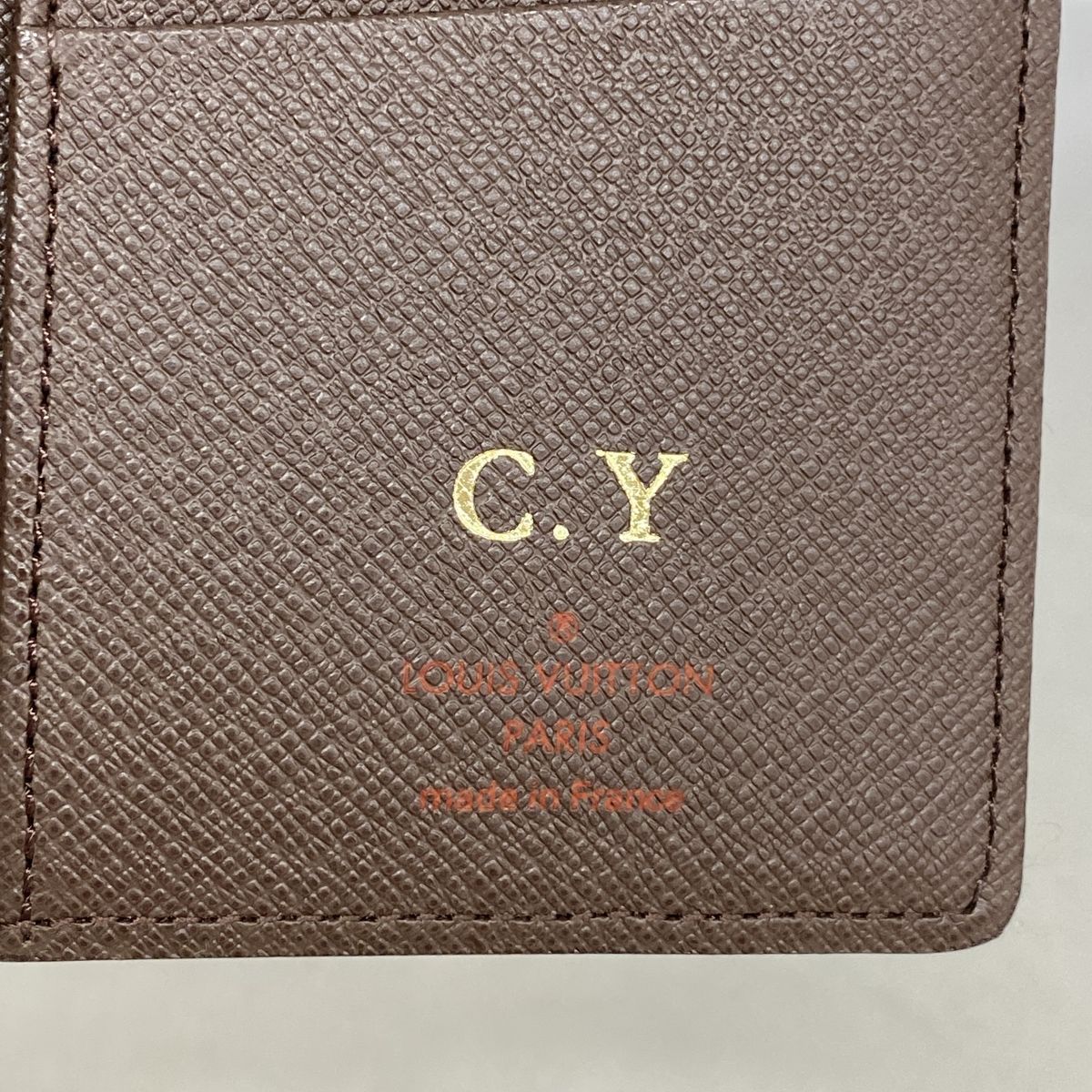 Louis Vuitton Wallet Damier Portefeuille Brazza Ebene — view 4