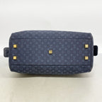 Louis Vuitton Handbag Monogram Mini Josephine GM Blue — view 3