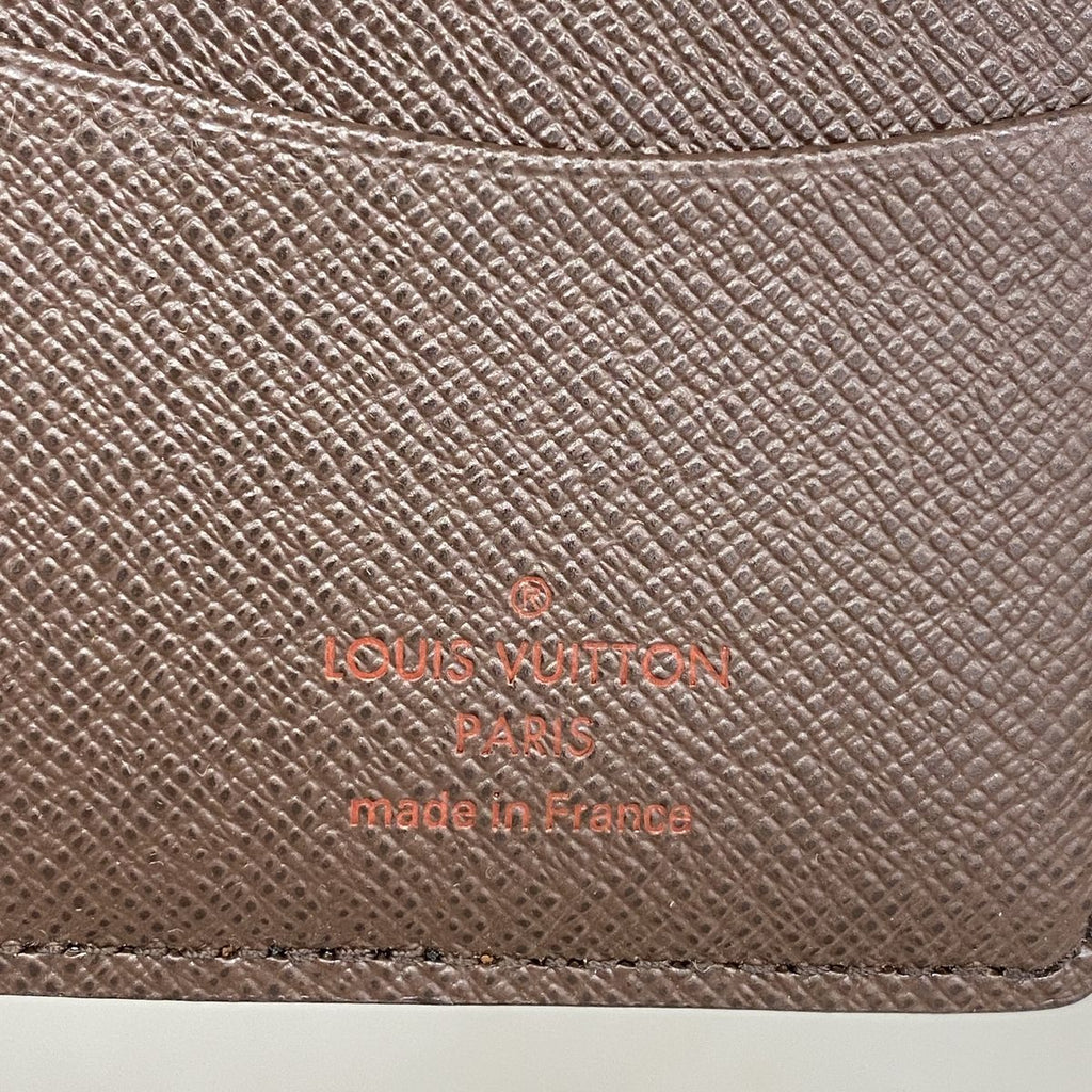 Louis Vuitton Card Case Damier Pocket Organizer Ebene — view 4