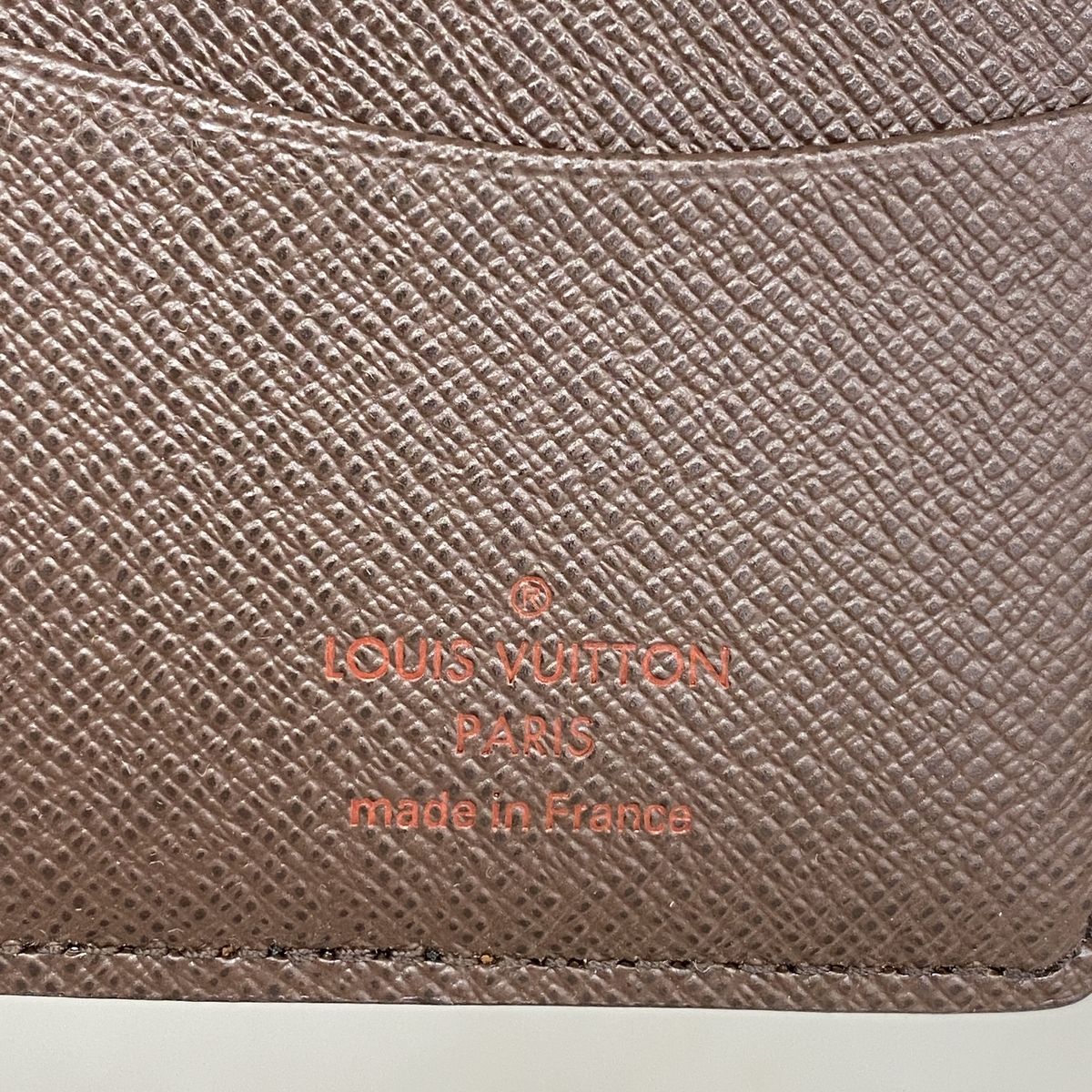 Louis Vuitton Card Case Damier Pocket Organizer Ebene — view 4