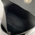 Hermes Coin Purse Bastia Veau Epsom Black Silver — view 3
