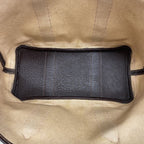 Hermes Tote Bag Garden Party PM Toile H Brown Silver — view 4