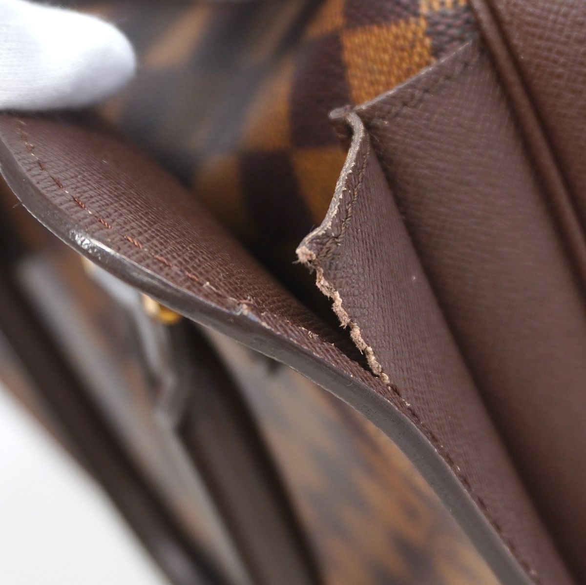 Louis Vuitton Handbag Damier Triana Ebene — view 6