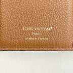 Louis Vuitton Trifold Wallet Monogram Empreinte Portefeuille Victorine Cognac — view 4